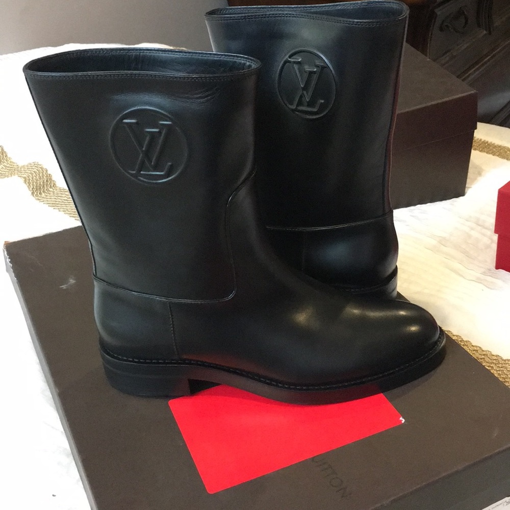 Louis Vuitton rain boots